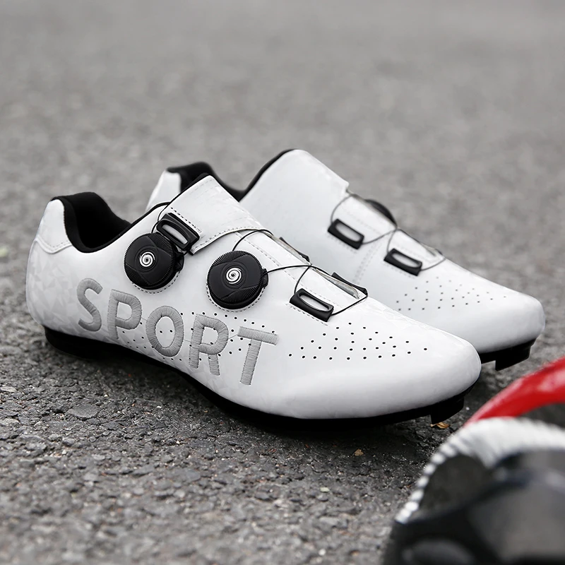 

2021 New Cycling Shoes Men Sapatilha Ciclismo Professional Athletics Biking Bicycle Speed Sneakers Original Racing Outdoor Sport