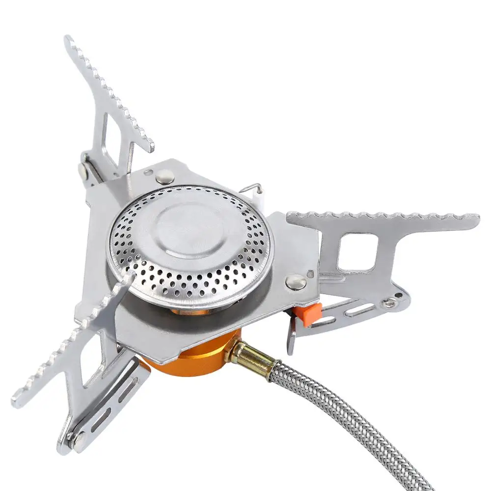 Outdoor Gas Stove Camping Gas burner Folding Stove Portable Foldable Split Stoves 3500W
Outdoor Gas Stove Camping Gas burner Folding Stove Portable Foldable Split Stoves 3500W
