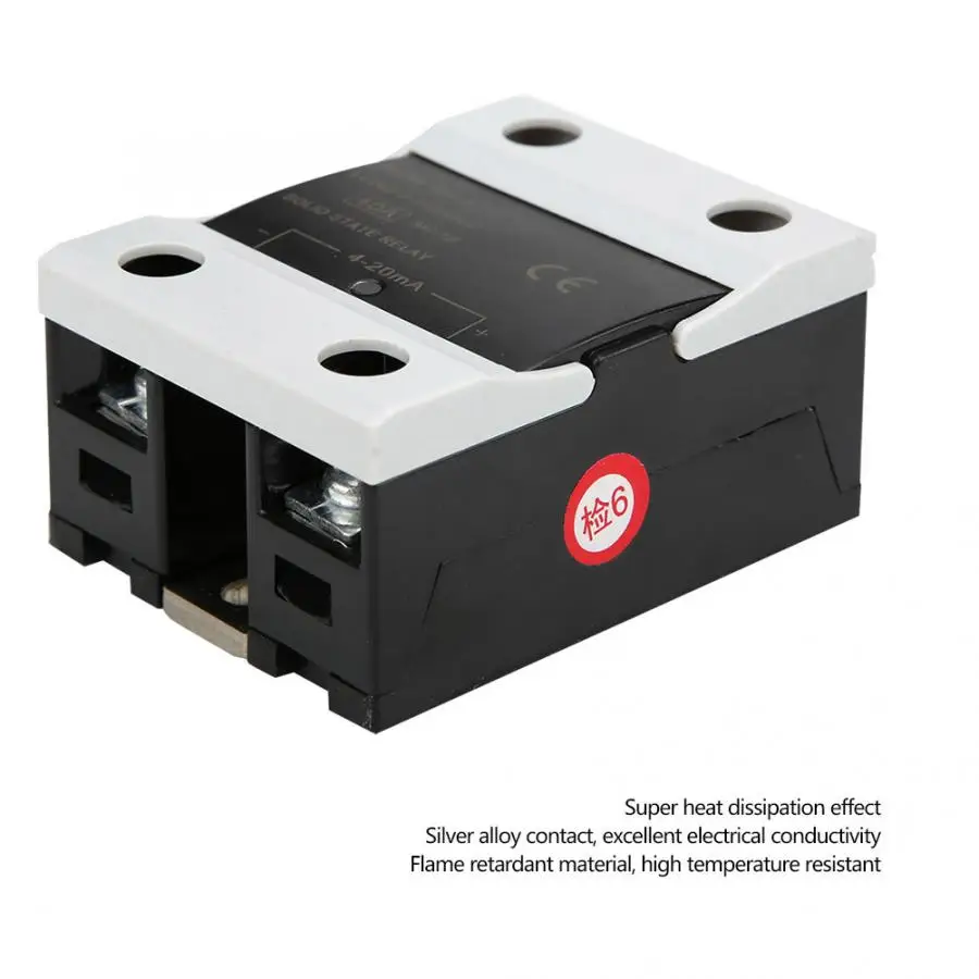 Твердотельное реле Rele BRM 40LA твердотельное 4 ~ 20mA AC 0 250V 40A огнезащитное реле|Реле| |
