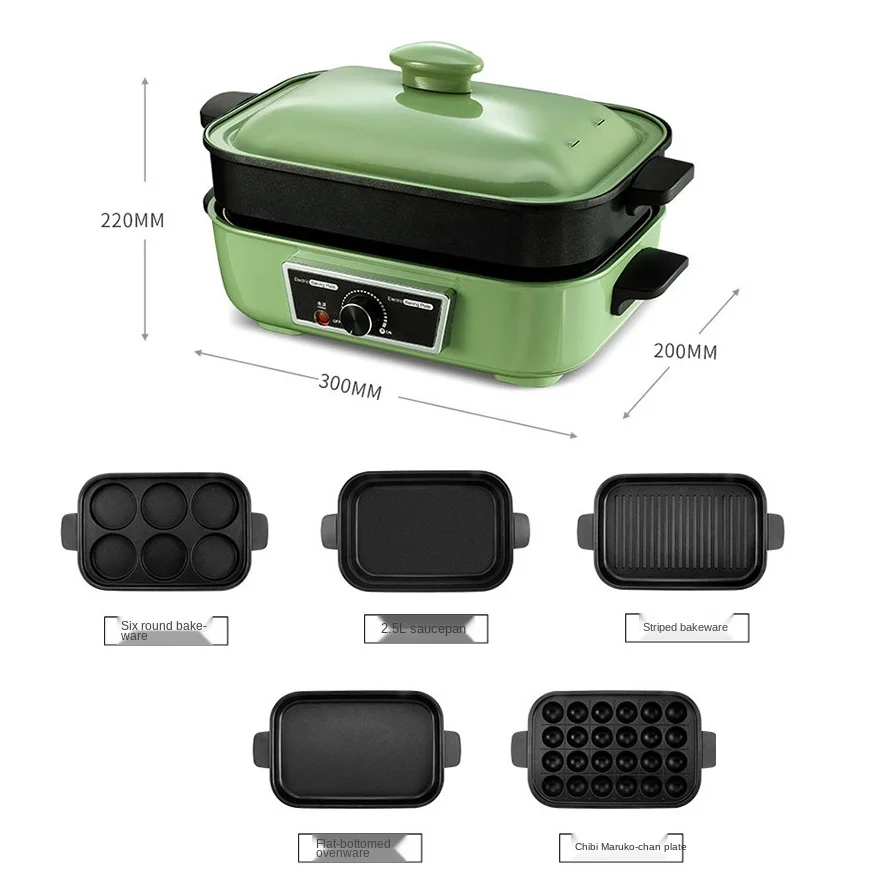 Многофункциональный горшок 5 в 1 домашняя кастрюля для приготовления пищи