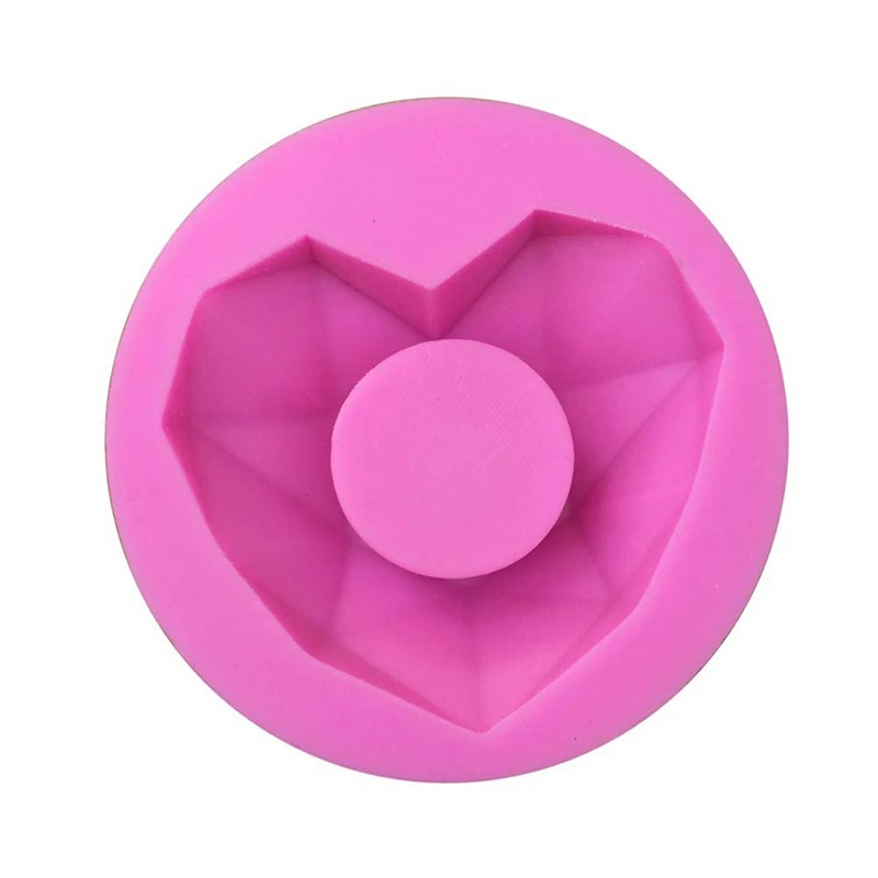 1 шт. силиконовые формы для цветочных горшков в форме сердца-суккулентная ваза
