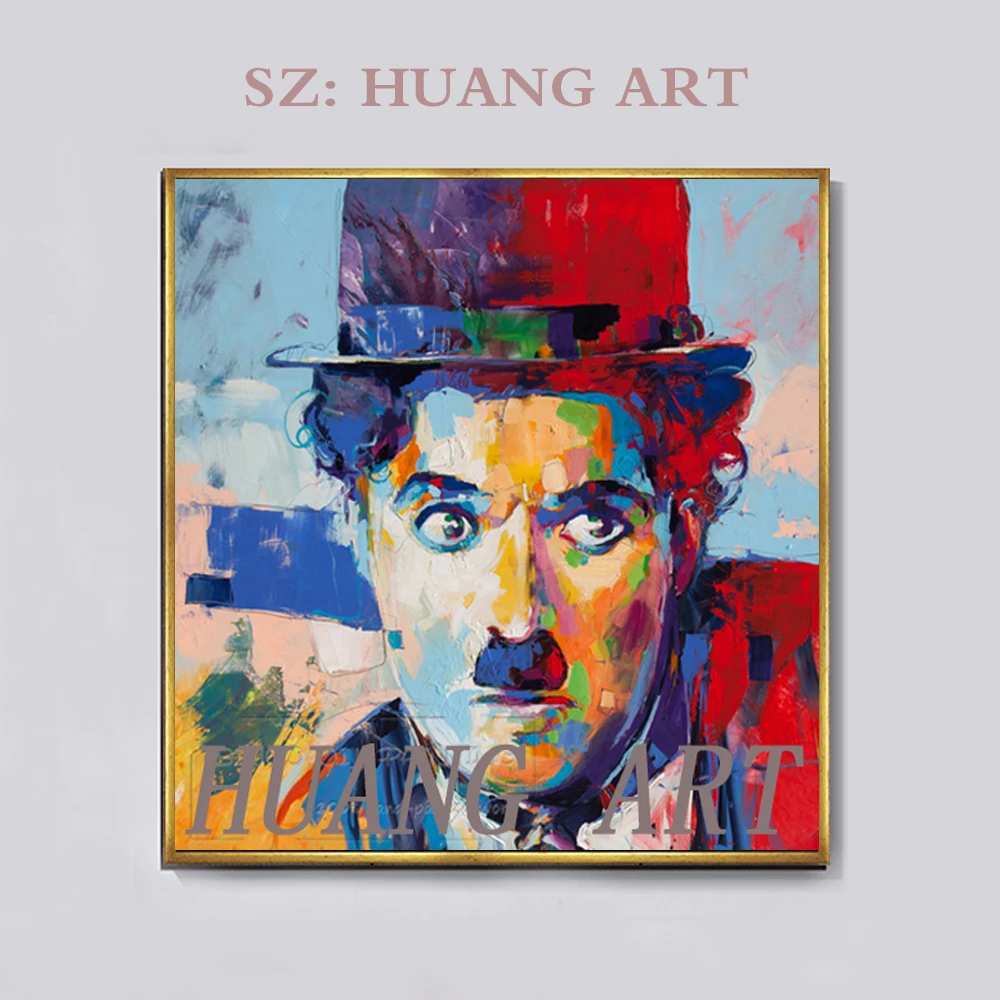 Ручная роспись высокое качество портрет красоты картина маслом на холсте