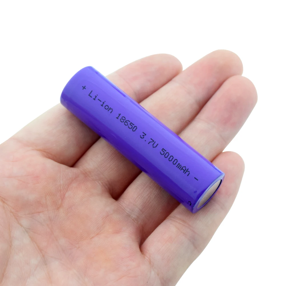 1/2/4 шт Большая емкость 18650 литий ионная батарея 5000mah 3 7 v перезаряжаемая литиевая