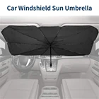 Складной автомобильный зонт от солнца, зонт от солнца для защиты ветрового стекла, легко использовать