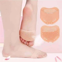 1pair silicone honeycomb forefoot insoles high heel shoes pad gel insoles breathable health care shoe insole massage shoe insert