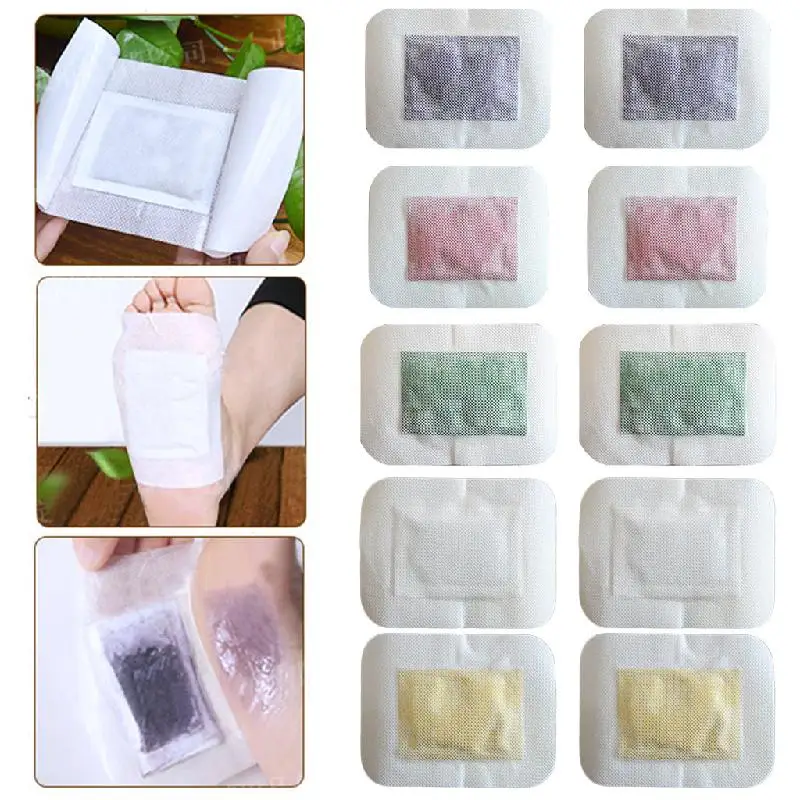 2 шт. пластырь для ног Detox токсин тела очищение травяной адгезив|Брекеты и