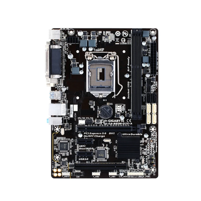 B85M D3V A DDR3 LGA1150 материнская плата для настольного компьютера + порт принтера |