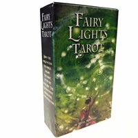 2021 hot sell fairy lights tarot cards 78cards tarot cards for divination personal use full english version tarot