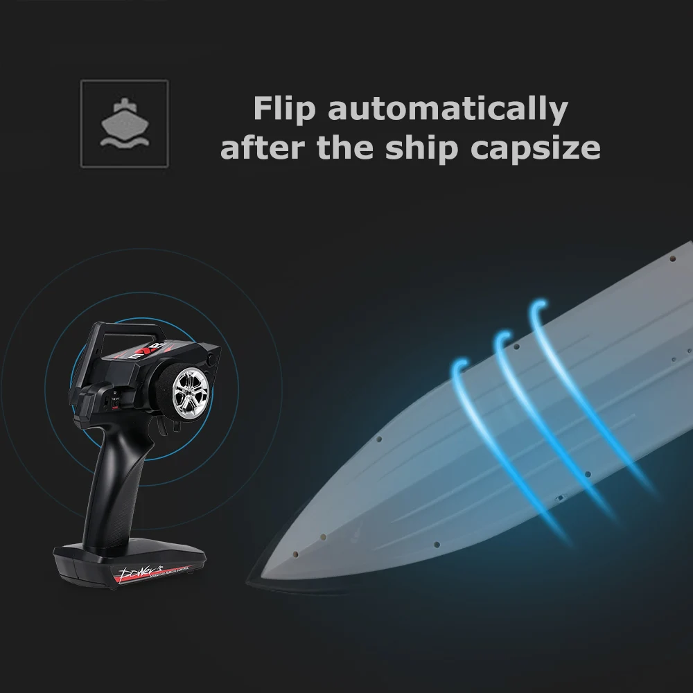 WLtoys WL912-A RC Boat 2,4 г 35 км/ч высокоскоростная RC гоночная лодка 390 мотор Capsize защитные лодки с дистанционным управлением RC игрушки для детей