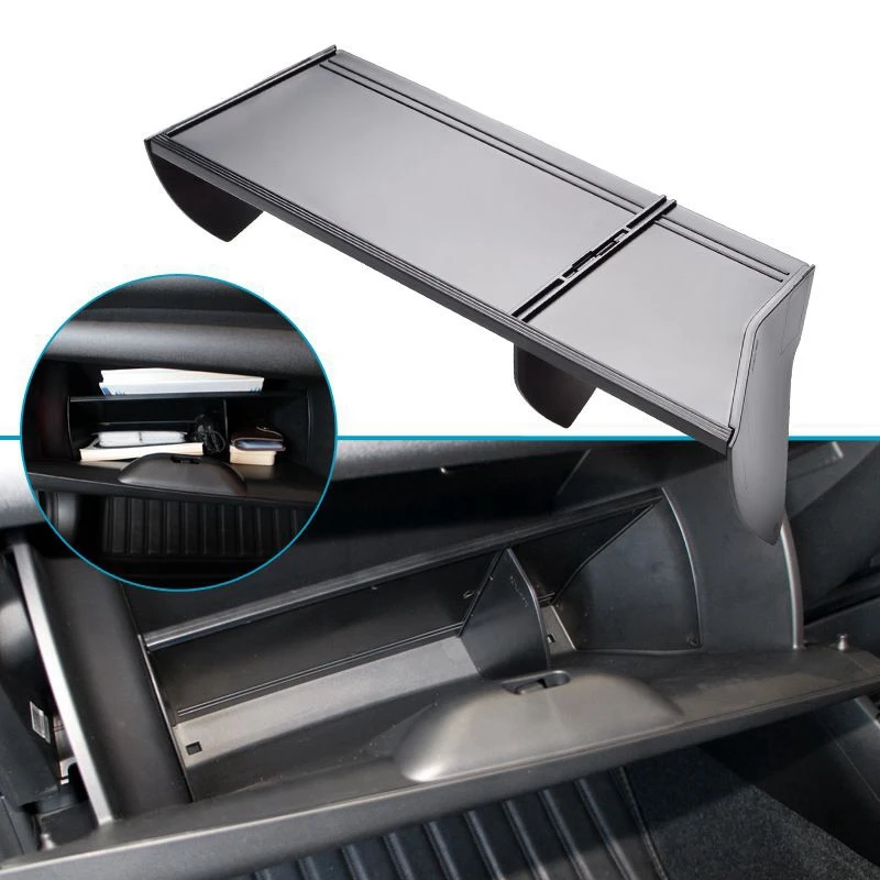 

Автомобильный контейнер для перчаток с интервалом RH для Honda Fit Jazz 2014-2020, контейнер для хранения Co-Pilot, разделительные аксессуары для интерьер...