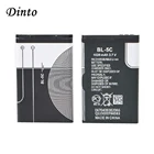 Аккумулятор Dinto для телефона литий-ионный, внешняя идентификация для NOKIA N70 N71 5300 N83 5230 5233 6303i  BL5C BL5B BL5J BL5CT