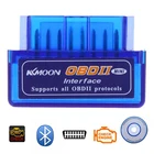 Считыватель кодов Mini V2.1 ELM327 OBD2, сканер с Bluetooth, для Android