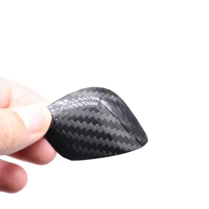 Настоящая ручка переключения рулевого механизма автомобиля из углеродного