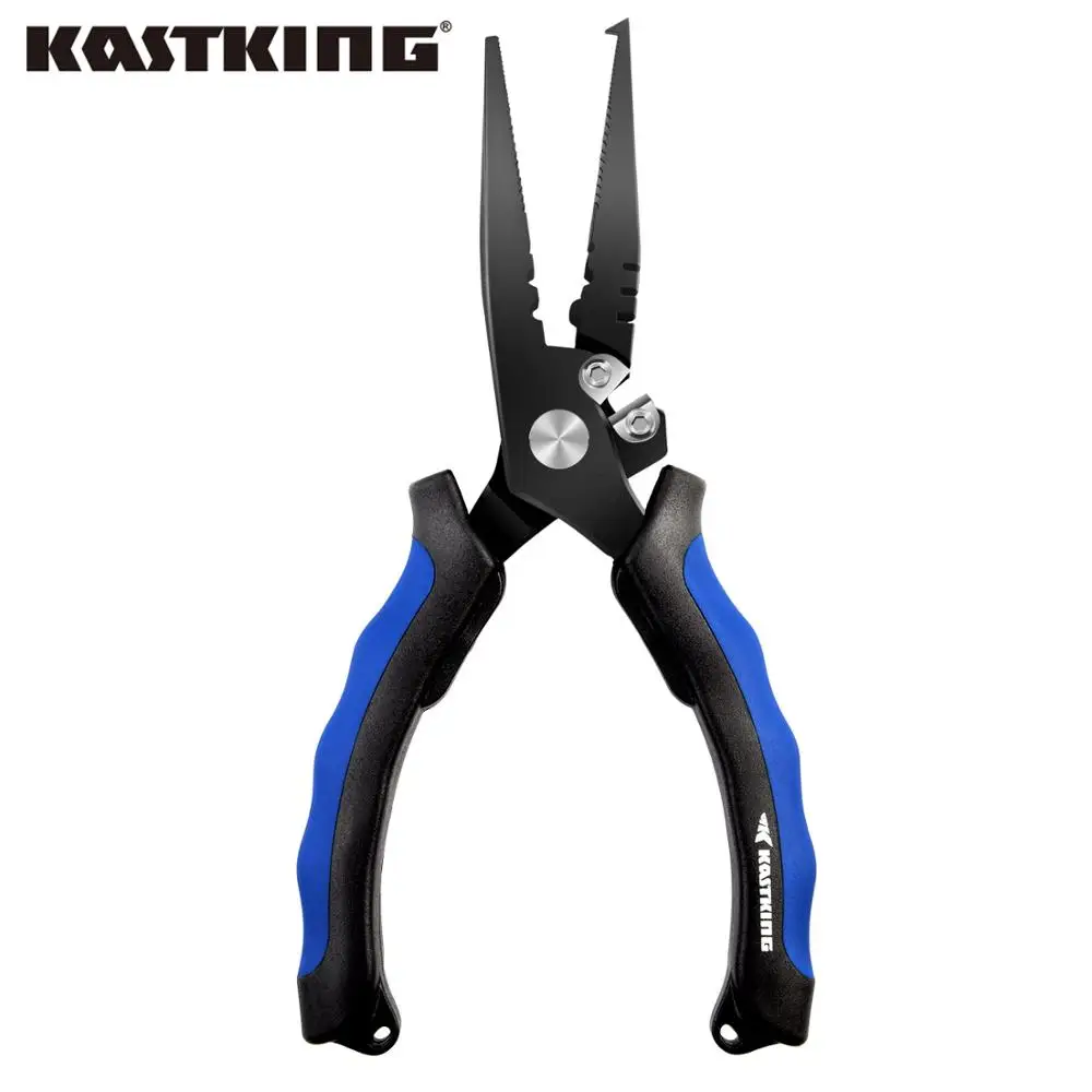 KastKing интимидатор рыболовные плоскогубцы кусачки для резки крючков оплетки щипцы для удаления крючка рыболовные снасти ПВХ ручка