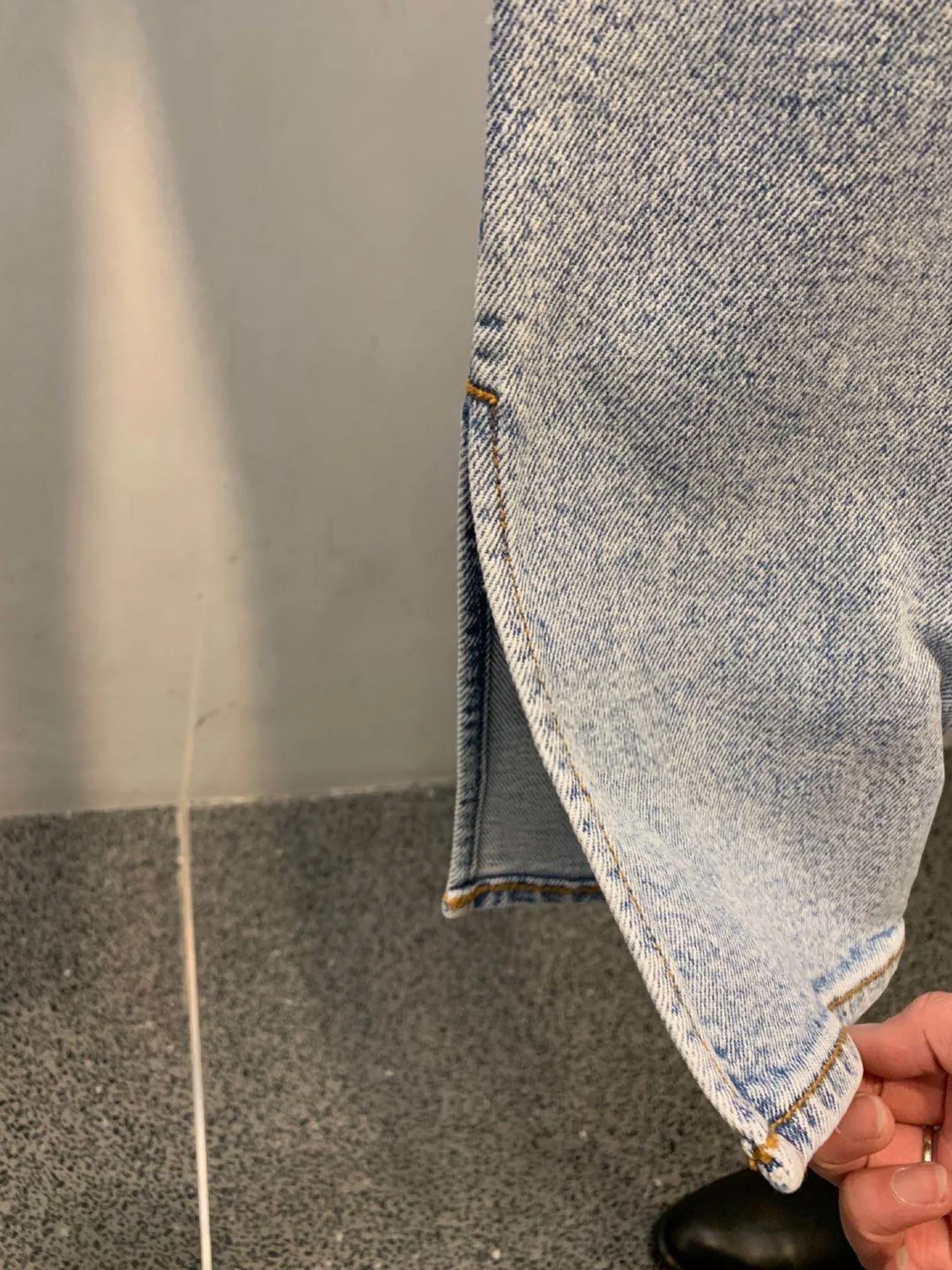 

Slim Jeans Sexy Split Trousers Jeans