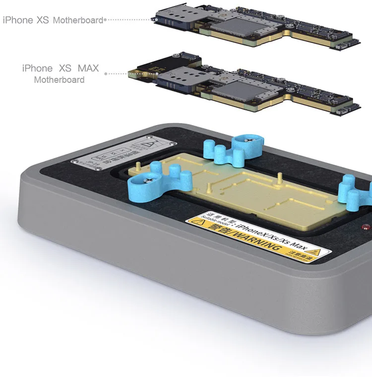 QIANLI материнская плата сепаратор быстрая нагревательная станция для iPhone X/XS MAX Процессор IC чипы разборка клей удаление инструмент для ремонта