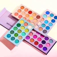 beauty glazed 60 colors eyeshadow palette glitter highlighter shimmer eye shadows high quality professional make up sets