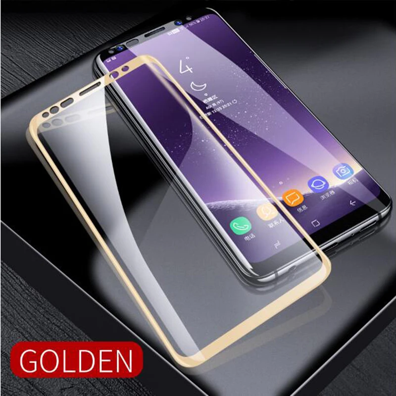 9D полностью изогнутое закаленное стекло для Samsung Galaxy Note 8 9 S9 S8 Plus Защитная пленка