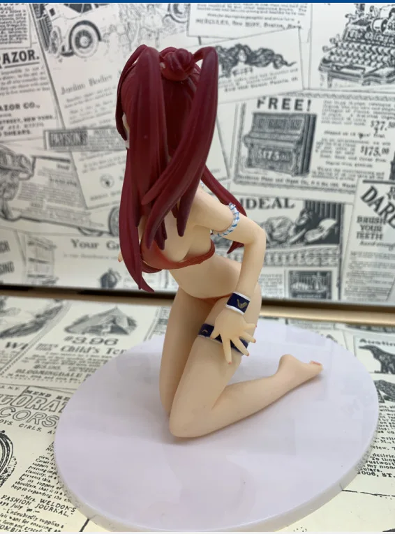 Аниме 18 см AlphaMax SkyTube Самурайские девушки купальник ПВХ Фигурки Сексуальная