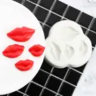 Пищевой класс сексуальные губы 3D помадка силиконовая форма для торта в форме рта для полимерной глины шоколадные кондитерские изделия мыла конфет изготовление украшения