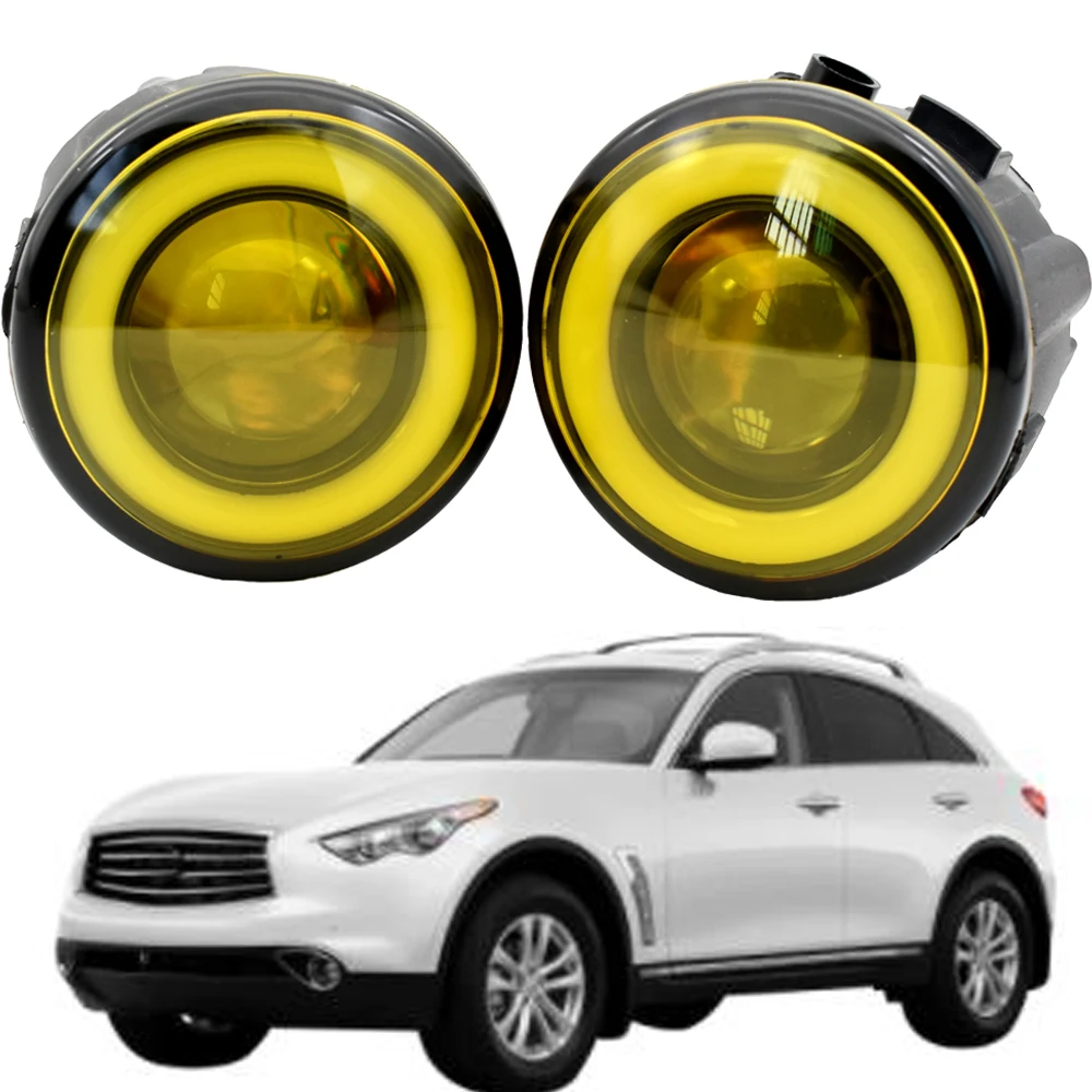 

Противотуманные фары для Infiniti FX FX35, FX37, FX45, FX50, FX30D 2006-2015, светодиодные, 12 В