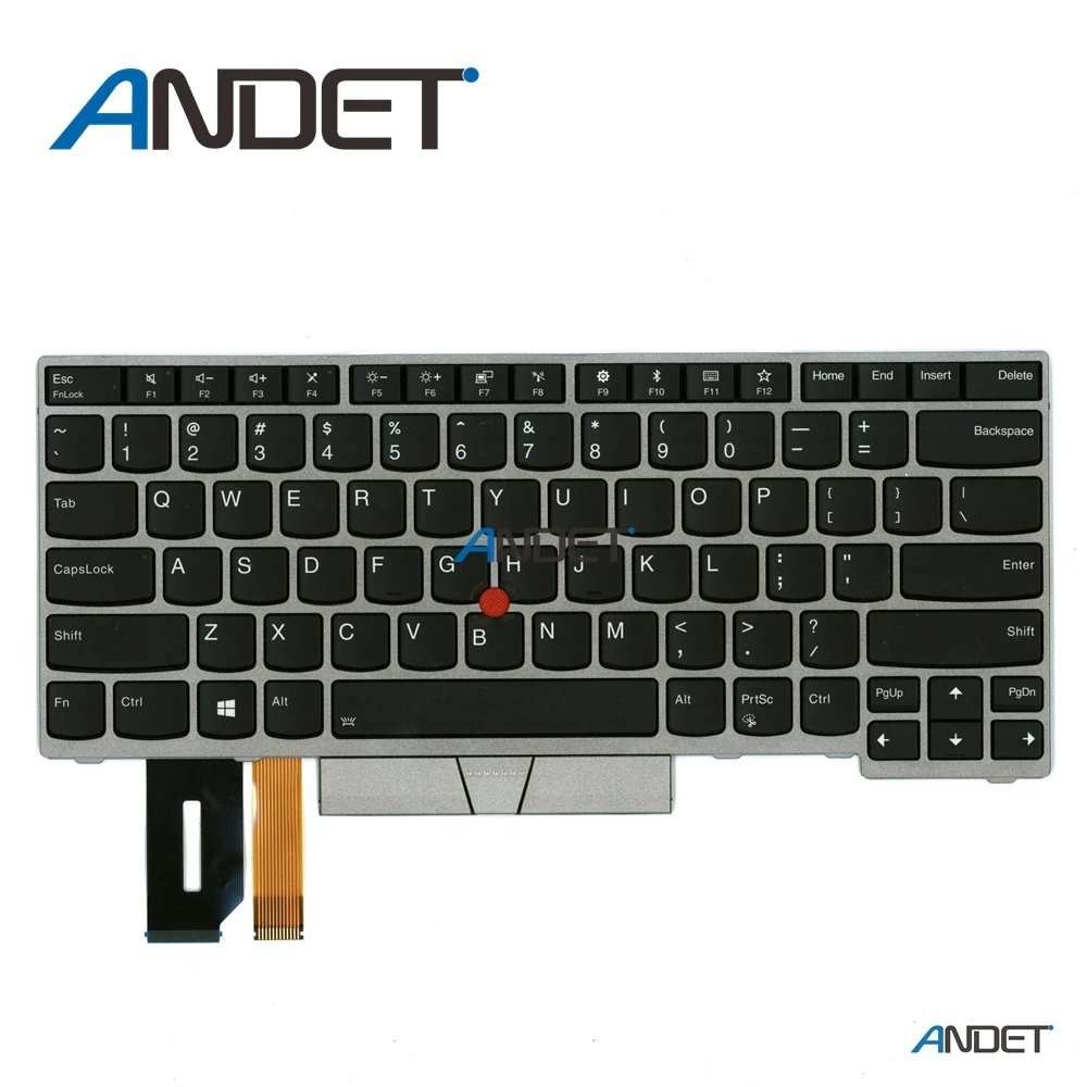 

Новая Оригинальная клавиатура с подсветкой для Lenovo ThinkPad L480 E480 T480S E490 L380 L390 Yoga US 01YN420 01YN340