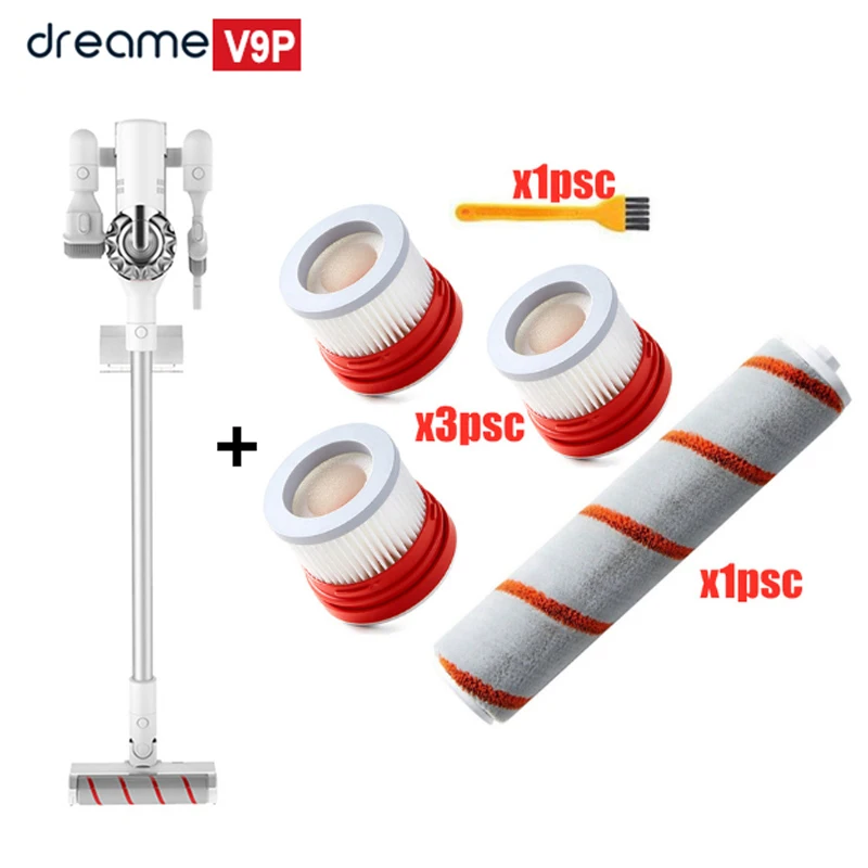 Dreame V9 пылесос беспроводной циклонный фильтр Ручной беспроводной Mi ковер развертки пылесборник домашний пылесос портативный - Цвет: V9P add 5pcs