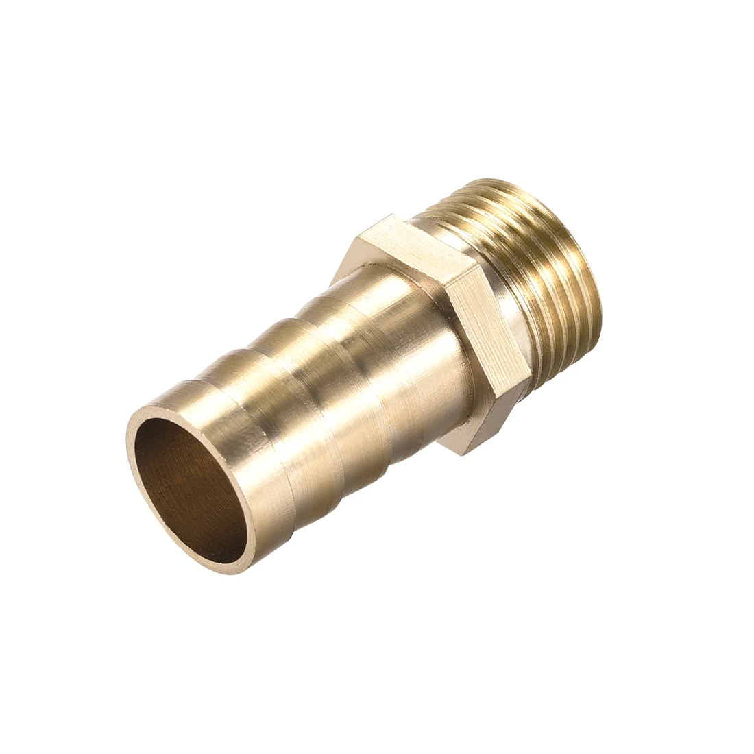 

uxcell Brass Barb Hose Fitting Connector Adapter Barbed X G3/8 Male Pipe 14mm Barb 8pcs
