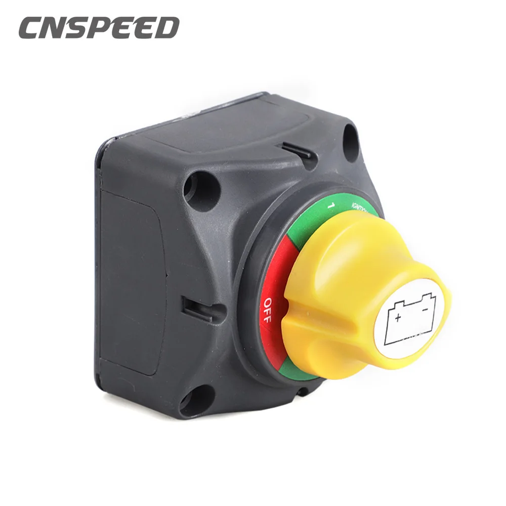 

Fit for Car/Vehicle/RV/Boat/Marine 20 Battery Power Cut Off Kill Switch 12-60V 3 Position Disconnect Isolator Master Switch