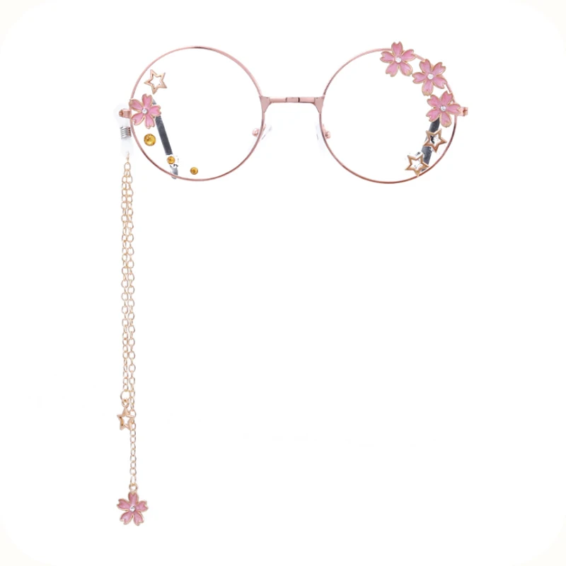 Подвеска очки Lolita Sakura Star японская девушка индивидуальность дикие девочки Сердце