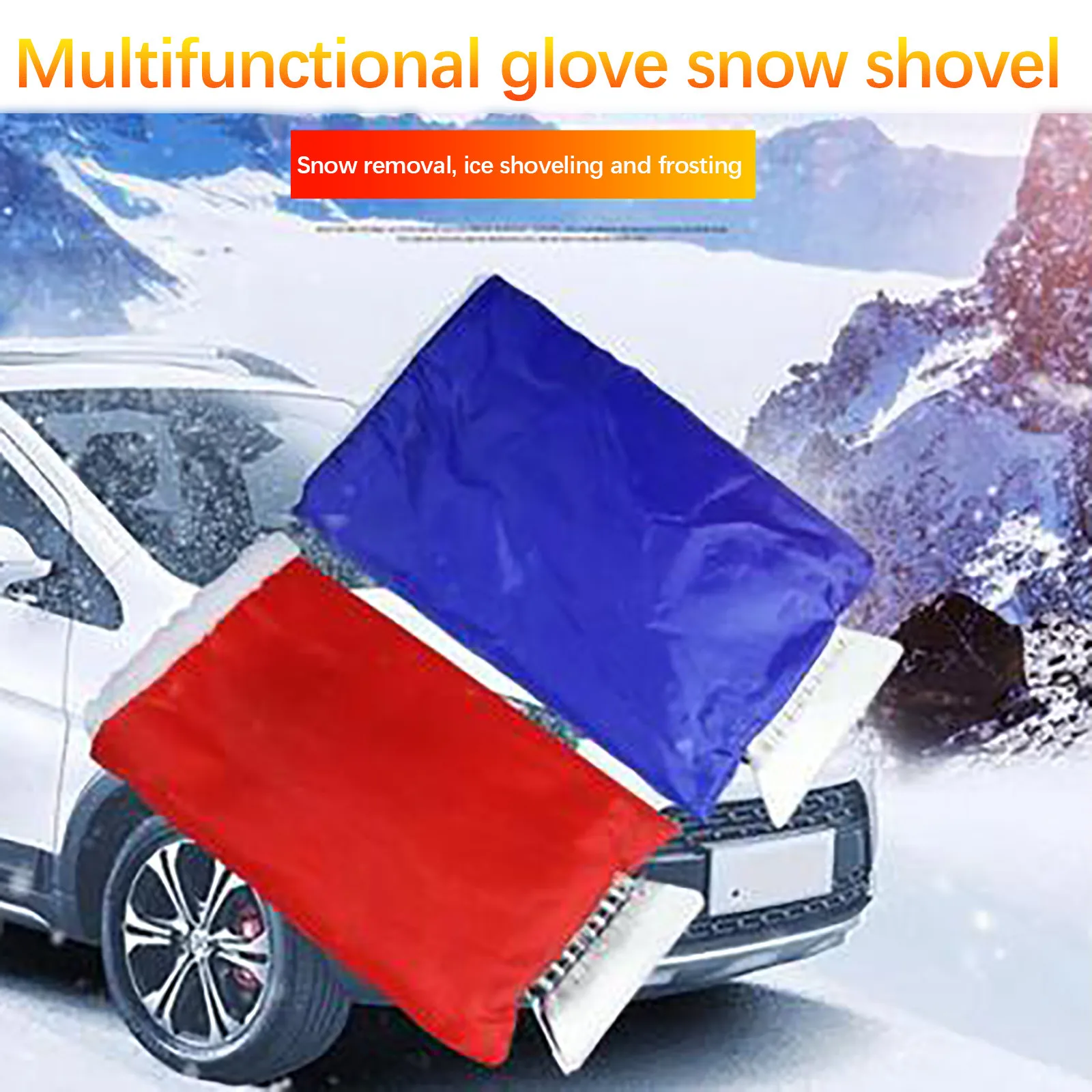 

Deicing shovel for car scraping in winter Household Snowing Gloves Deicing Shovel For Glass Defroster Ice Removal Cleaning Tool