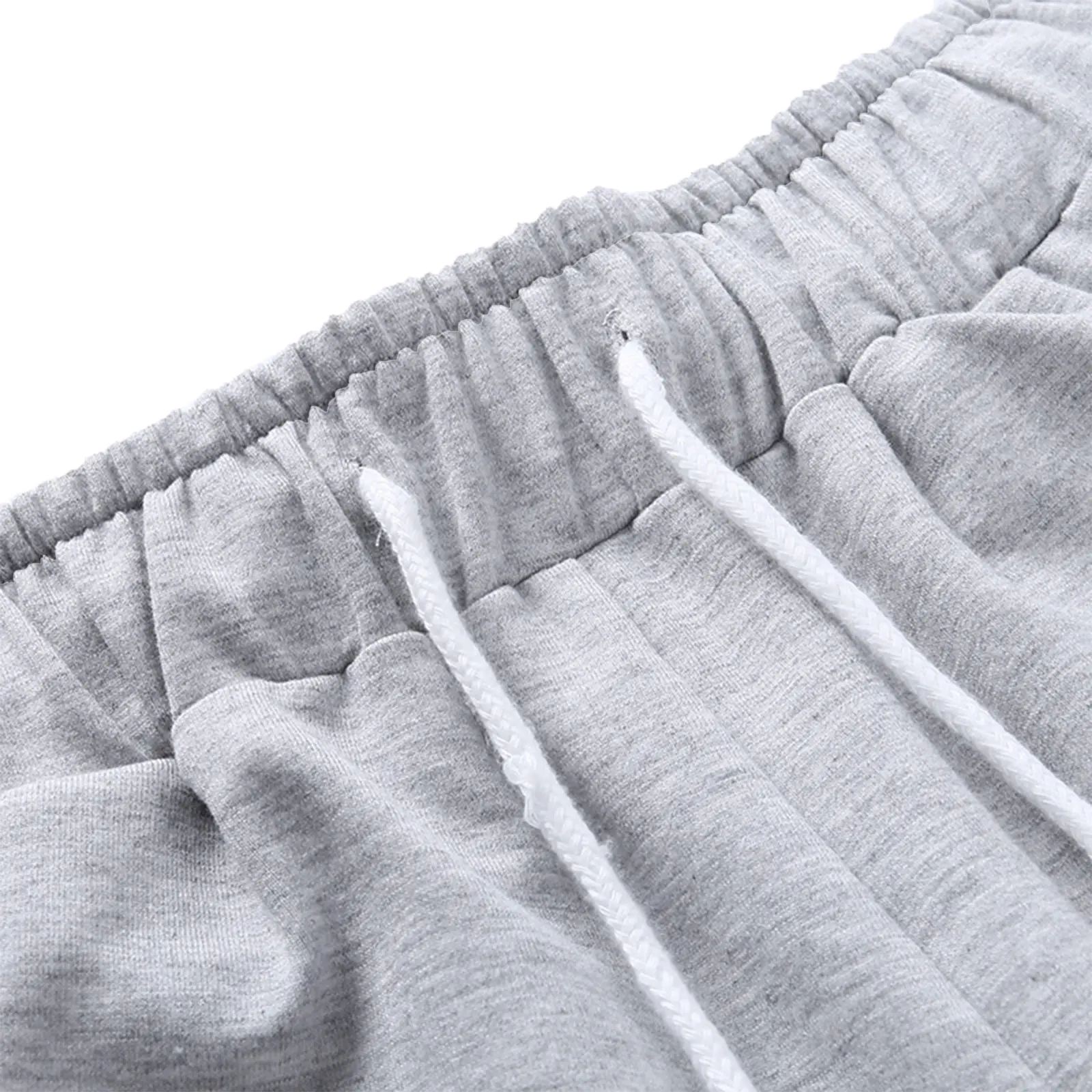 

Women's Sweatpants Solid Color Sport Trousers Elastic Waist Band Tie Bottom Loose Pants for Female Casual Women's Hip Hop Pants