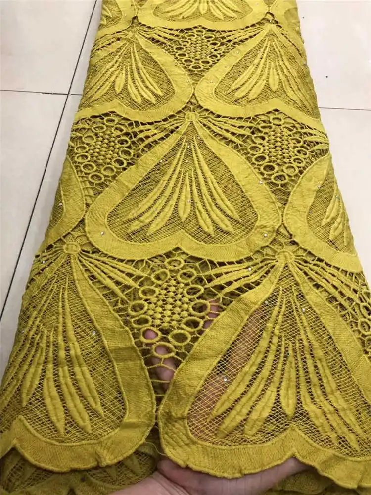 Фабрика предлагает высокое качество последние африканские гипюр шнур кружева с