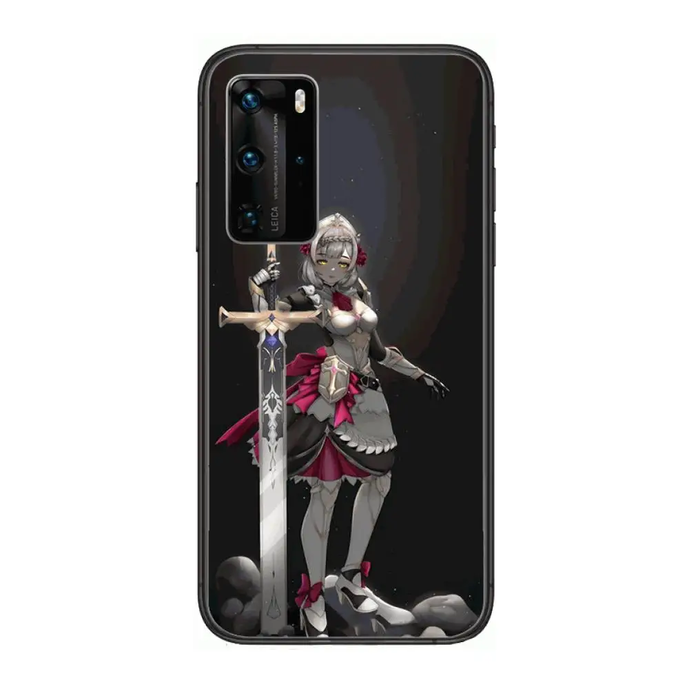 

Noelle Anime Case Phone Case For Huawei P 40 30 20 10 9 8 Lite E Pro Plus Black Etui Coque Painting Hoesjes comic fashion