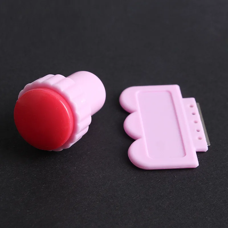 Высококачественная прозрачная пластина для ногтевого дизайна 2 8 см головка