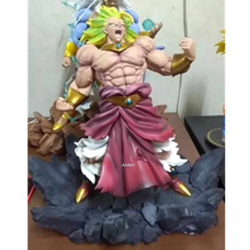 1" Dragon Ball Z статуя Супер Saiyan бюст Broli полноразмерный портрет Сон Гоку GK экшн Коллекционная модель игрушечная коробка 40 см Z2799