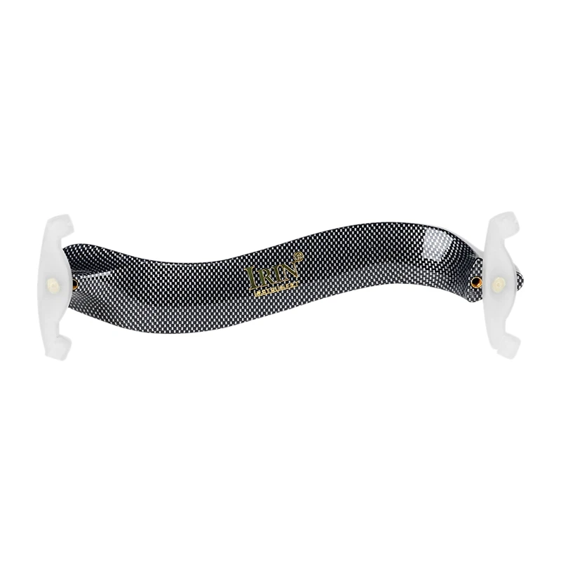 

IRIN Violin Shoulder Rest Light Carbon Fiber Look Shoulder Rest With Adjustable Feet 4/4 Type Violin Parts Soft Easy To Use
