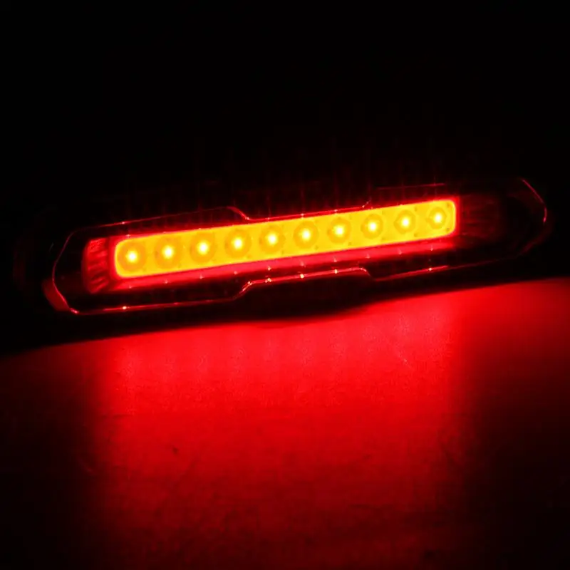USB Перезаряжаемый передний и задний велосипедный светильник литиевая батарея