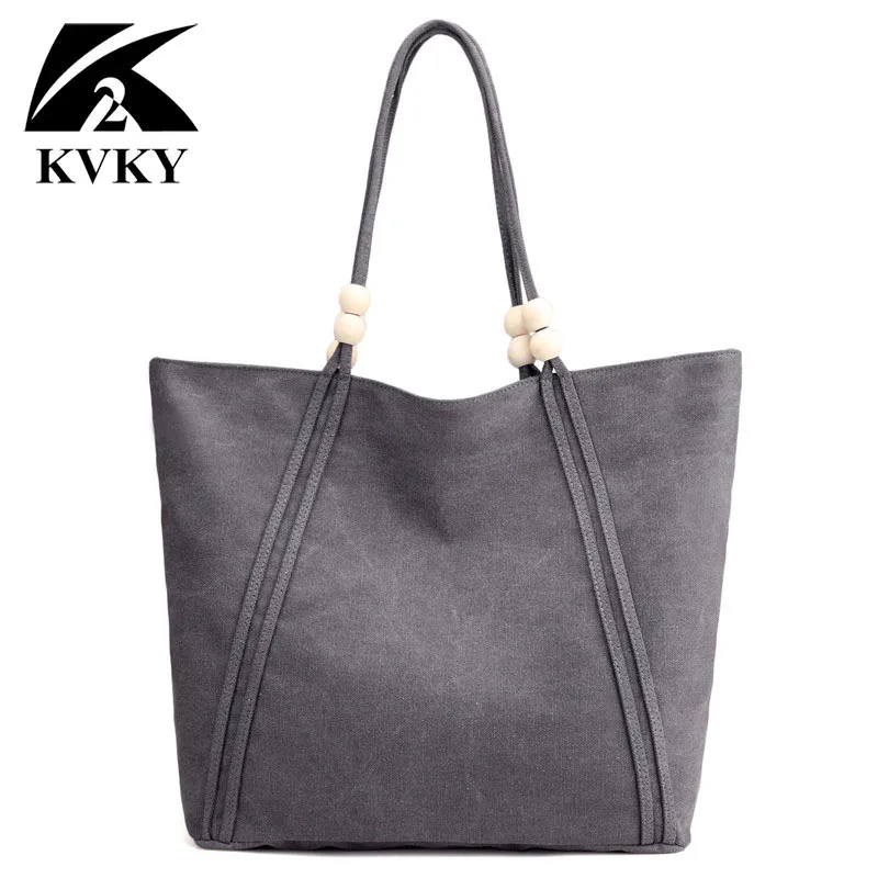 Большая сумка через плечо 100% парусиновая для отдыха или путешествий