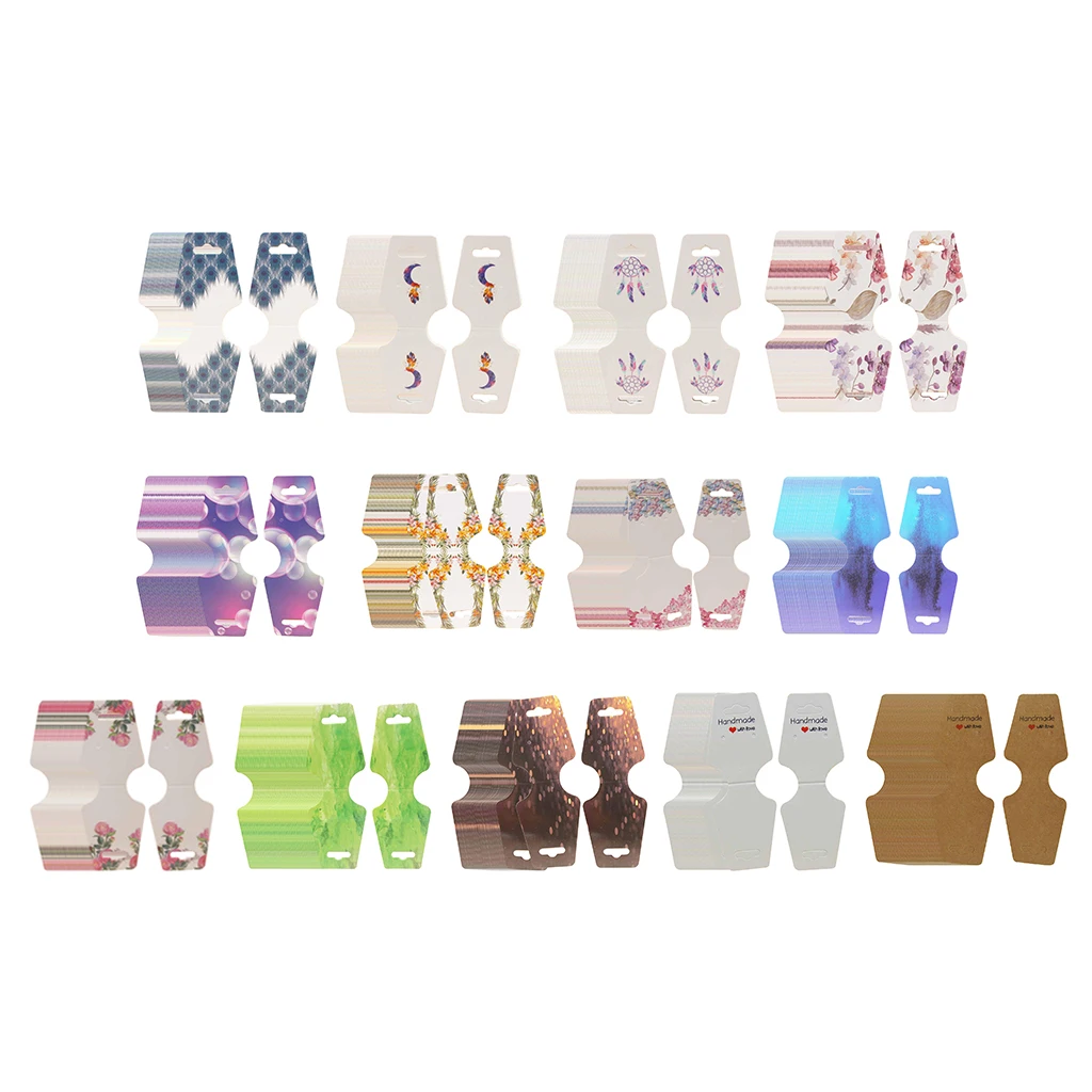 

Folding Card Necklace Jewelry Earrings Bracelet Display Cards