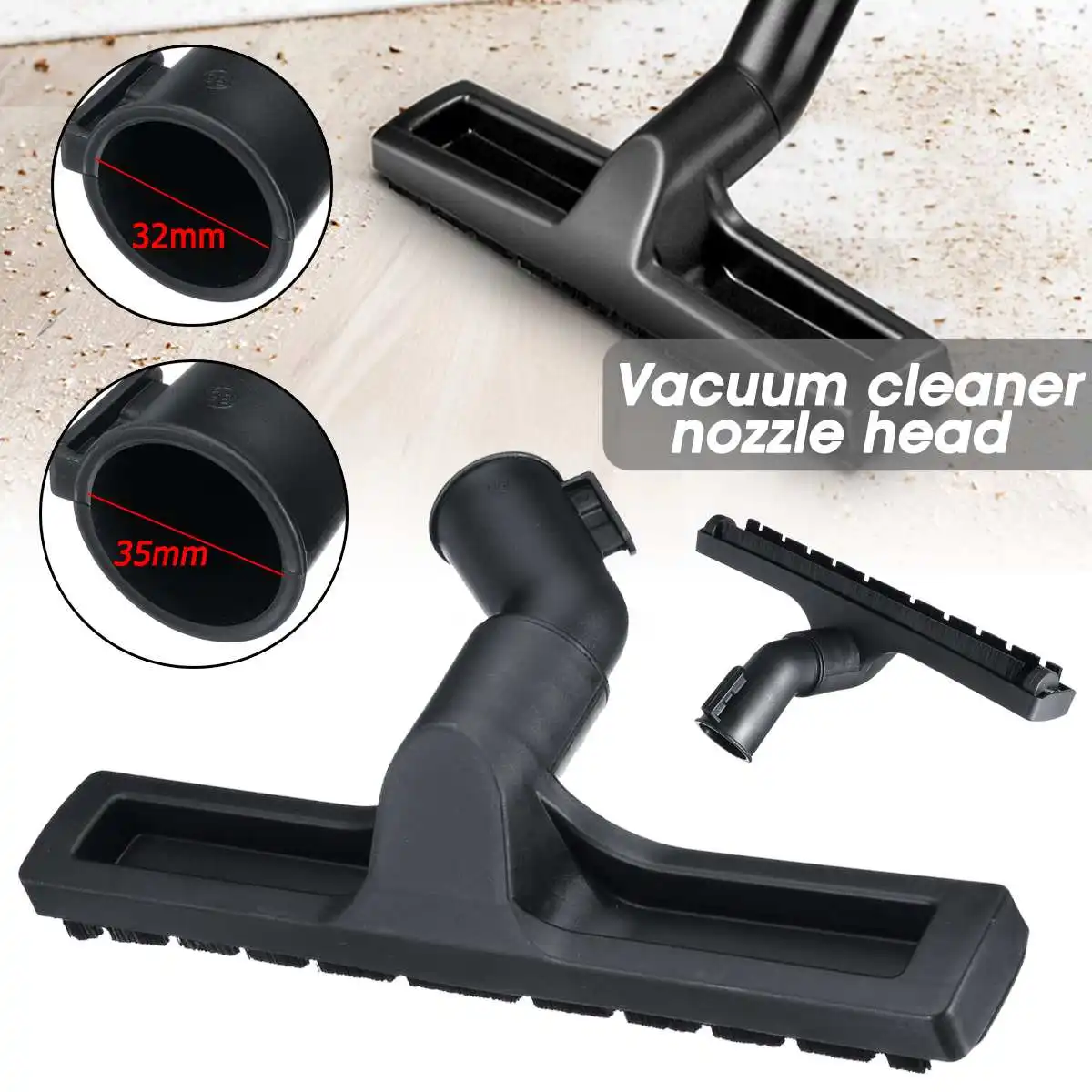 

32mm/35mm Brush Head For Karcher Vacuum Cleaner Hard Floor Carpet Brush Home Vacuum Cleaner Parts Replacement Accessories