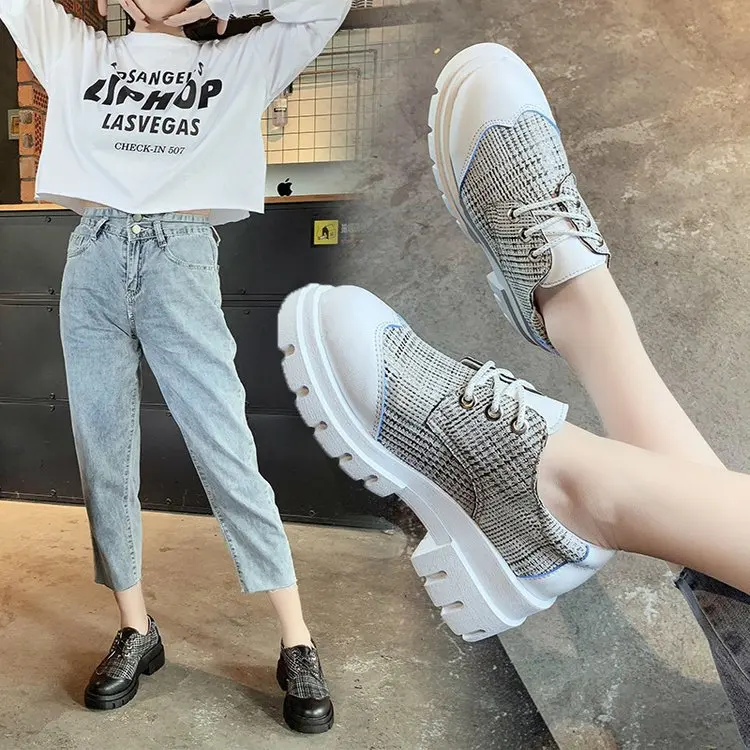 Красивые Ботинки martin красного цвета из сетчатого материала Женская обувь в