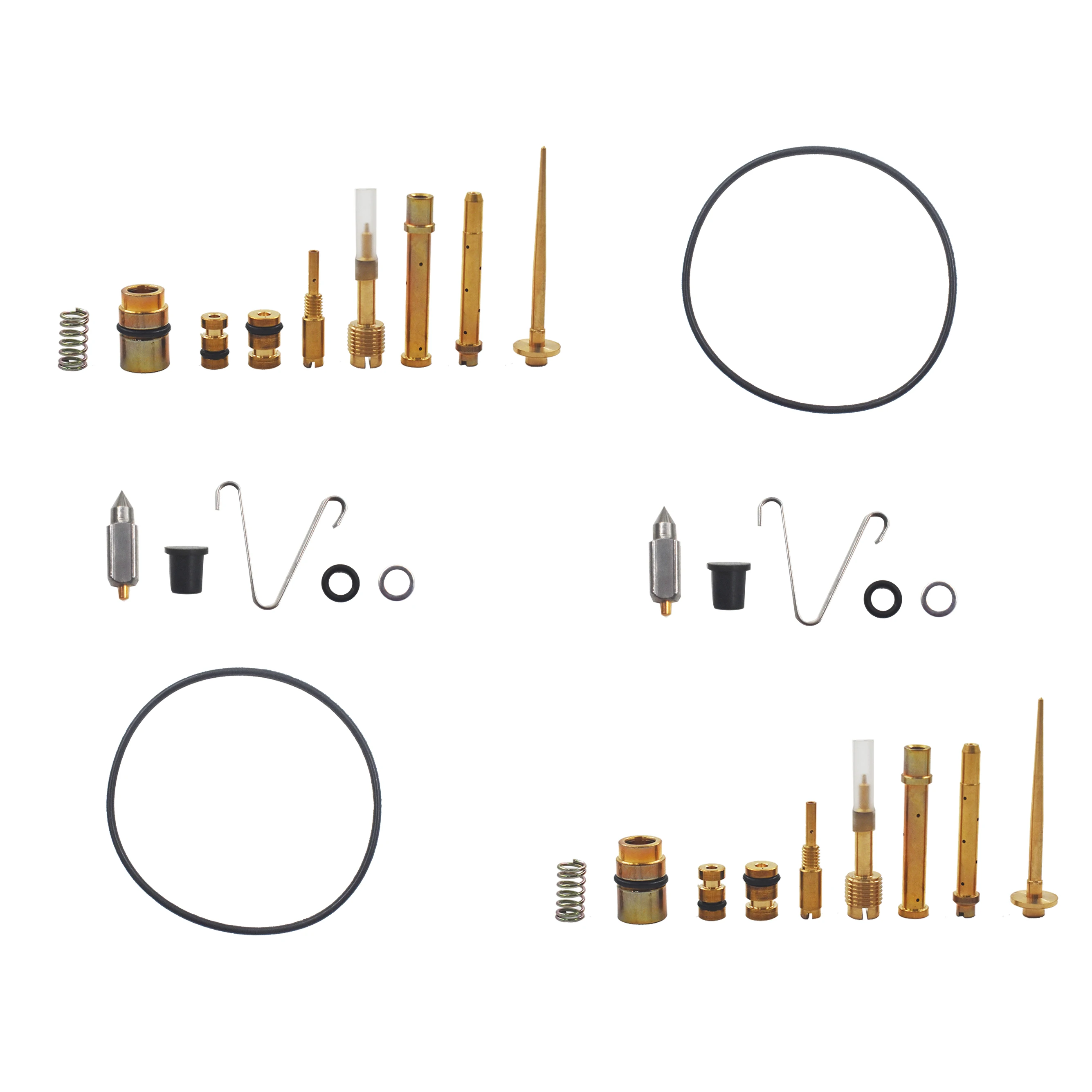 

2XCARBURETOR CARB REPAIR REBUILD KIT For 1974-1977 Honda CB360 CJ360 CL360