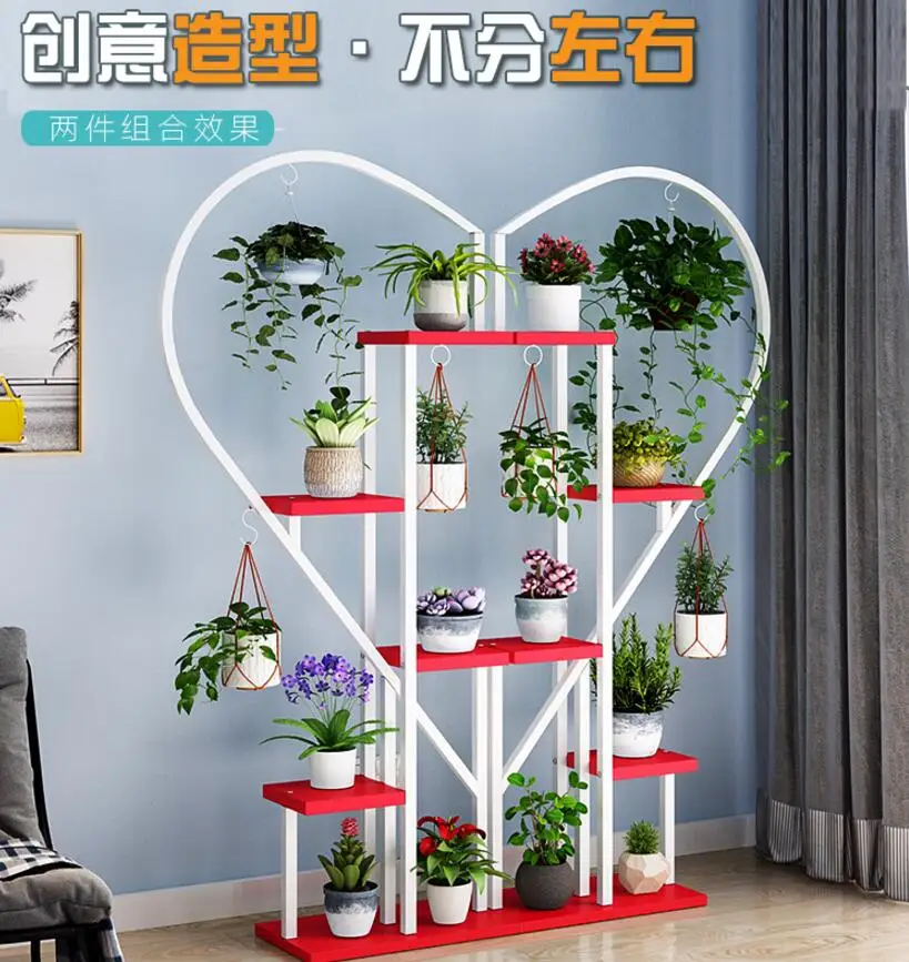 Flower shelf, multi-storey interior special price living room, ceiling orchid bedroom, household saving space, balcony decoratio
