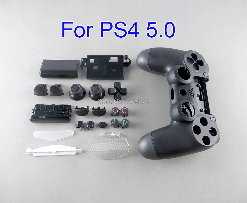 8 наборов &quotсделай сам&quot с крышкой чехол Корпус для PS4 Облегающий фасон 5 0
