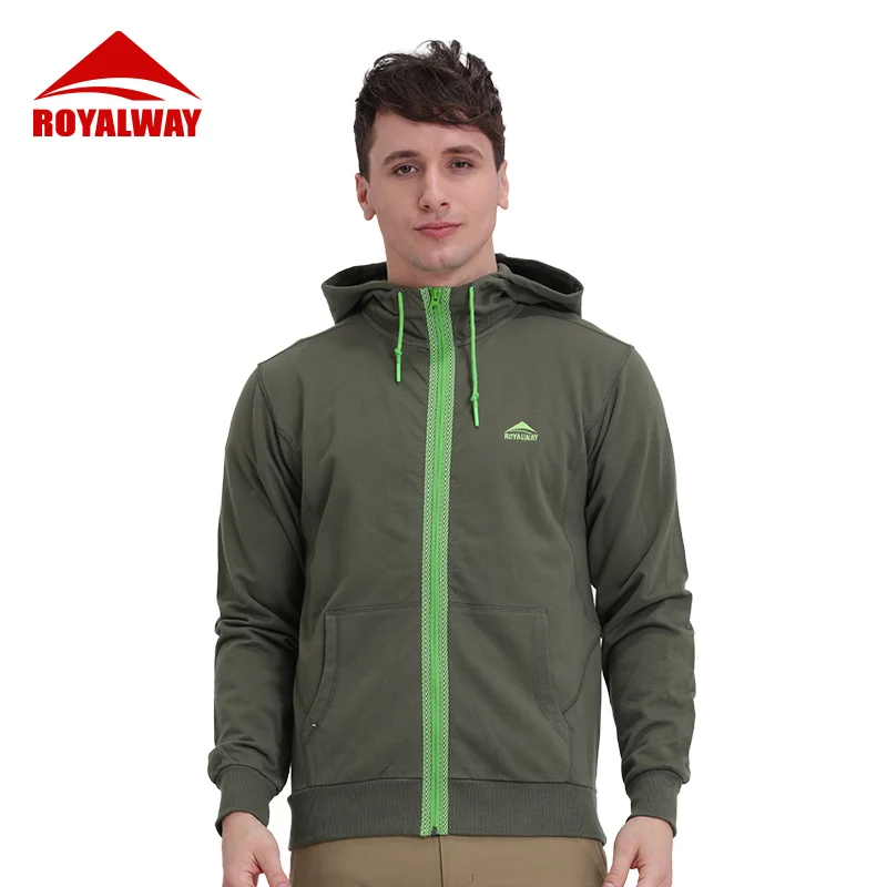 Толстовка ROYALWAY Мужская Уличная свитер для тренировок Походов Кемпинга