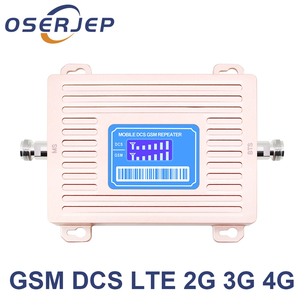 Новое поступление двухдиапазонный GSM 900 4G LTE 1800 повторитель GSM 1800 МГц Мобильный усилитель сигнала 65 дБ повторитель не включает антенну