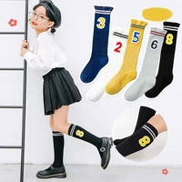 5 pairslot long tube socks children socks knee high stockings school uniform socks girls pure cotton baby girls kids socks