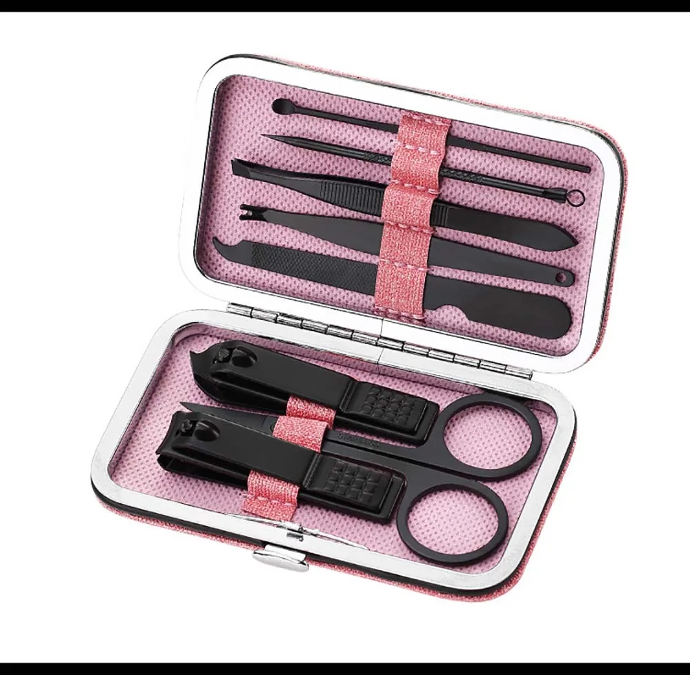 Набор кусачек для ногтей из нержавеющей стали STYTON 8 шт. профессиональные ножницы