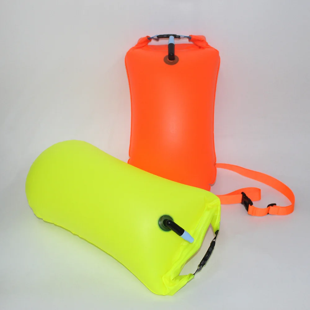 

Lifesaving Buoy Life Tow Float Swimming Buoy Air Dry Bag Hot Selling Inflatable Pvc Lifesaver Waterproof Float Bag Swim Buoy